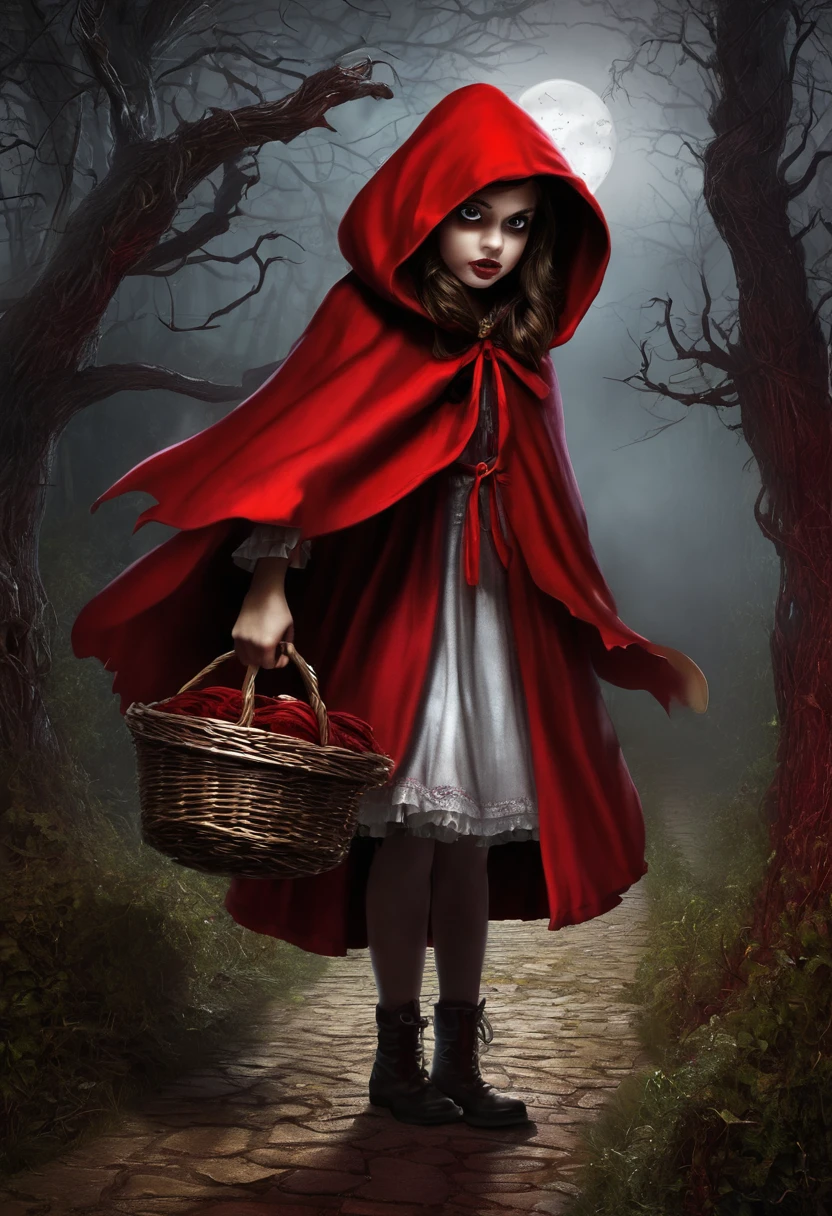 Little red rding hood horror nightmear
