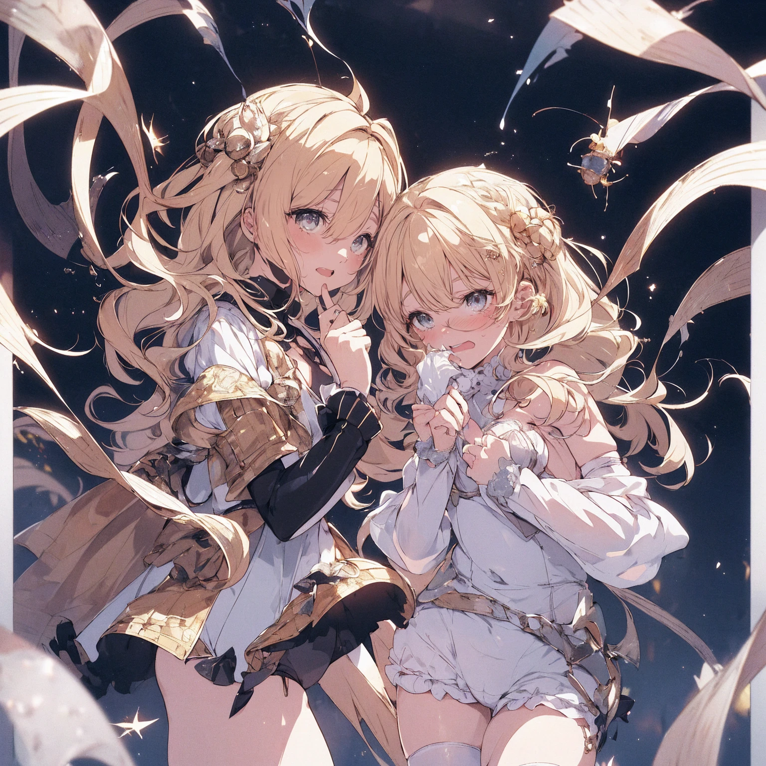 ,Beehive hairstyle,Eye Reflexes,Masterpiece,Highest quality,8K,A world of light,Highly revealing clothing,Feeling embarrassed,とてもFeeling embarrassed,Panty shot,(((blush)))(((Are crying)))(((Are crying)))(((Are crying)))