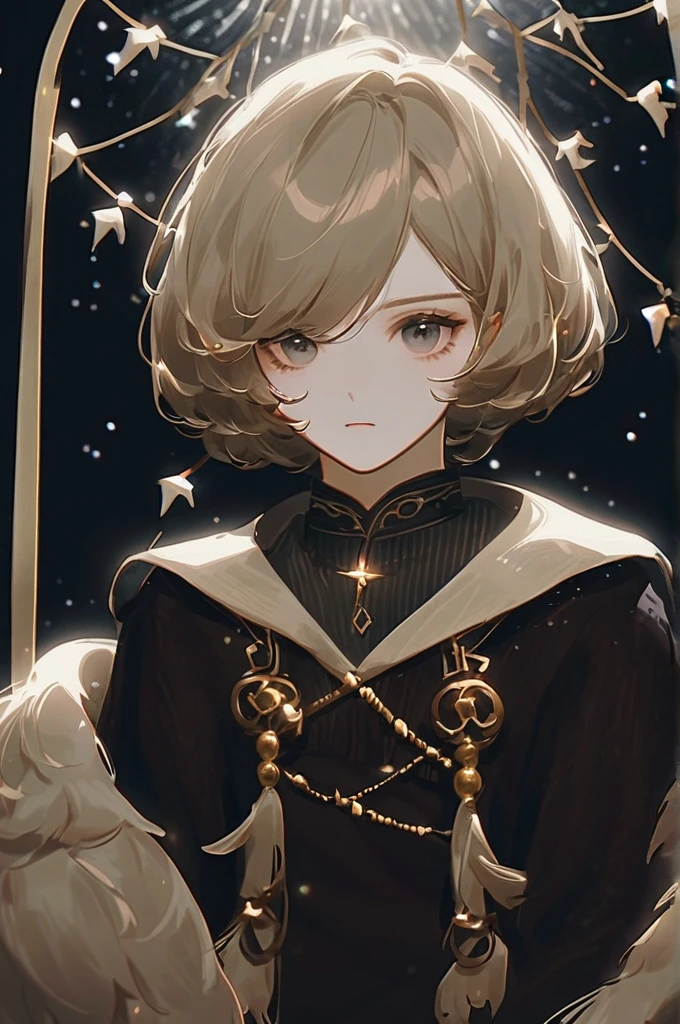 ((Лучшее качество)), ((шедевр)), (подробный), Make the haircut short for me almost natural