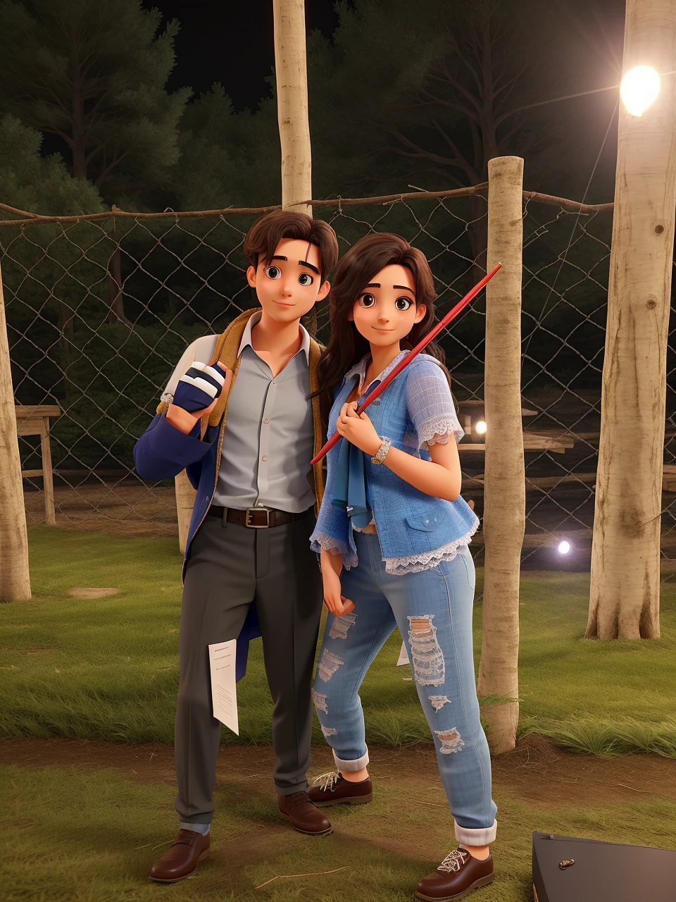 Me and my girlfriend at a fancy dress party