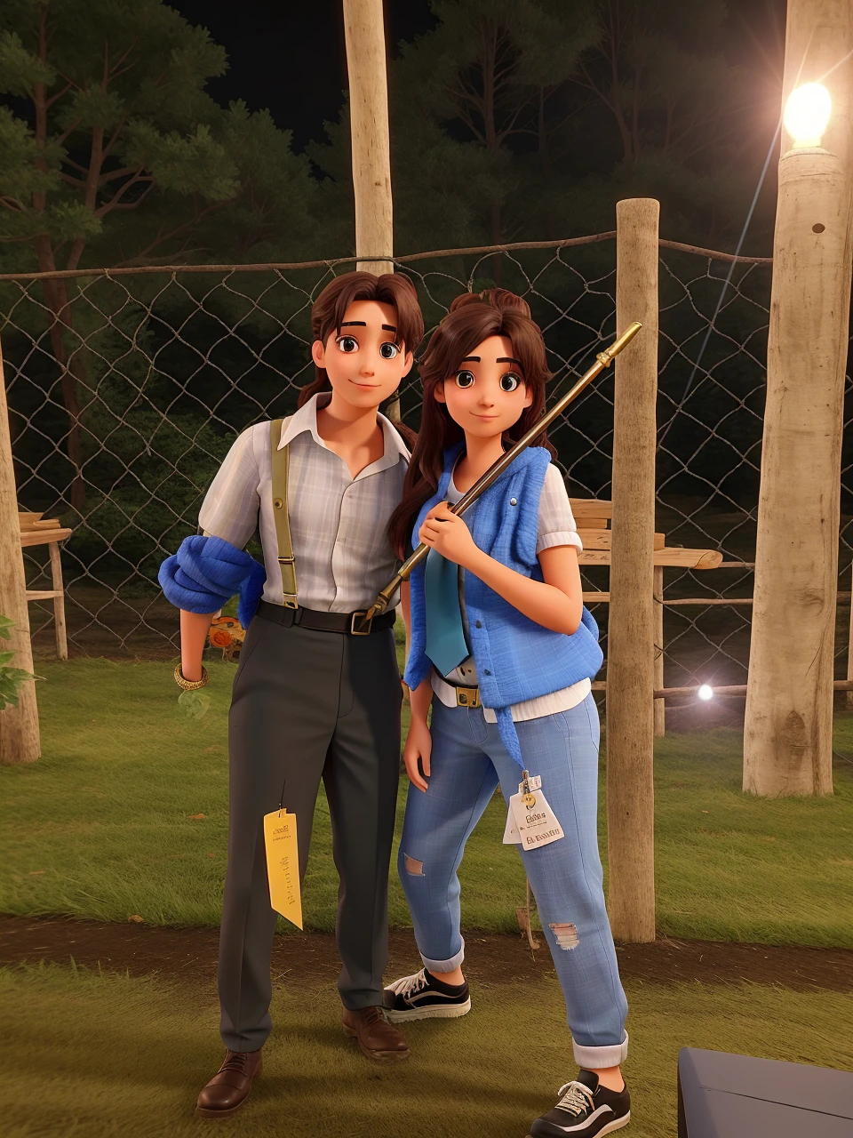 Me and my girlfriend at a fancy dress party