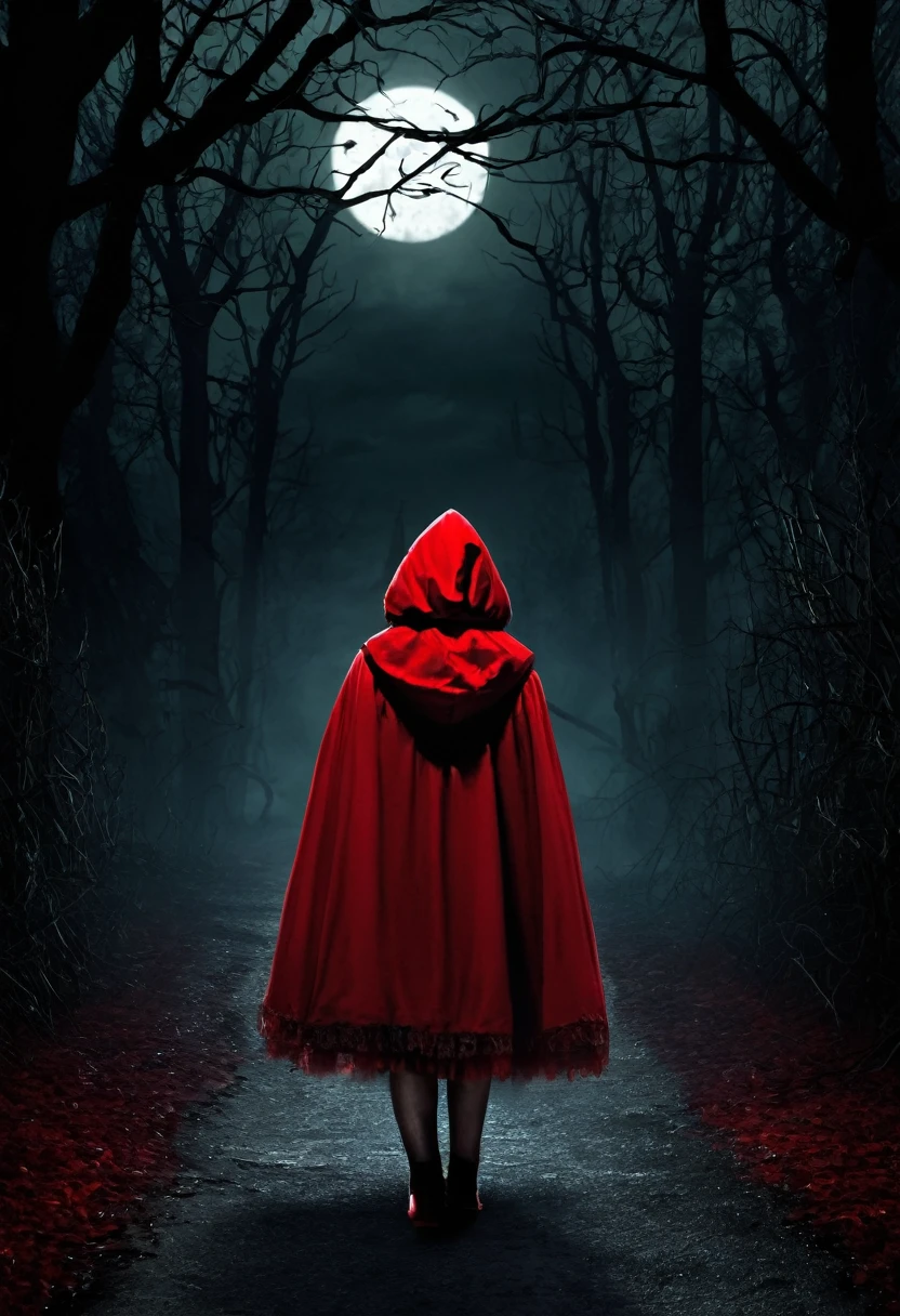 Evil Little red rding hood horror nightmear