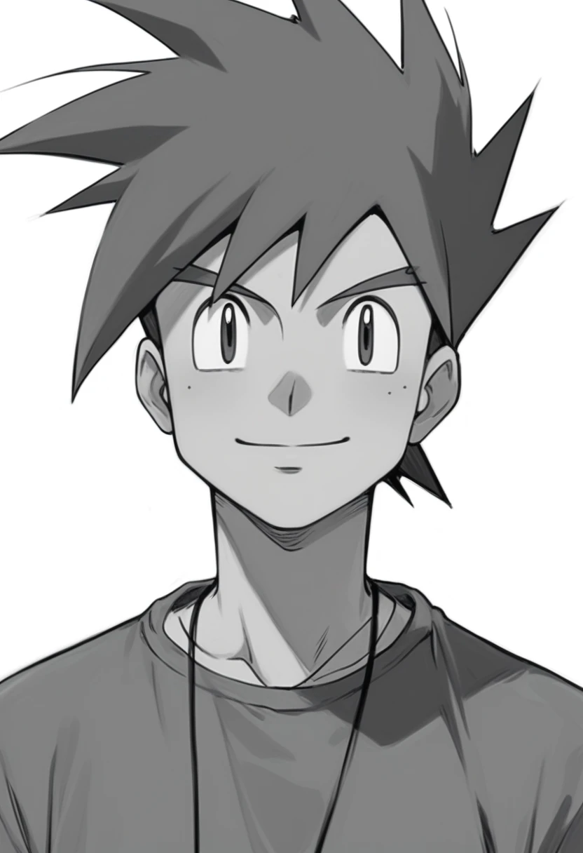 gary oak wearing sinnohoutfit