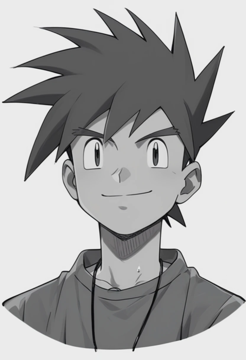 gary oak wearing sinnohoutfit