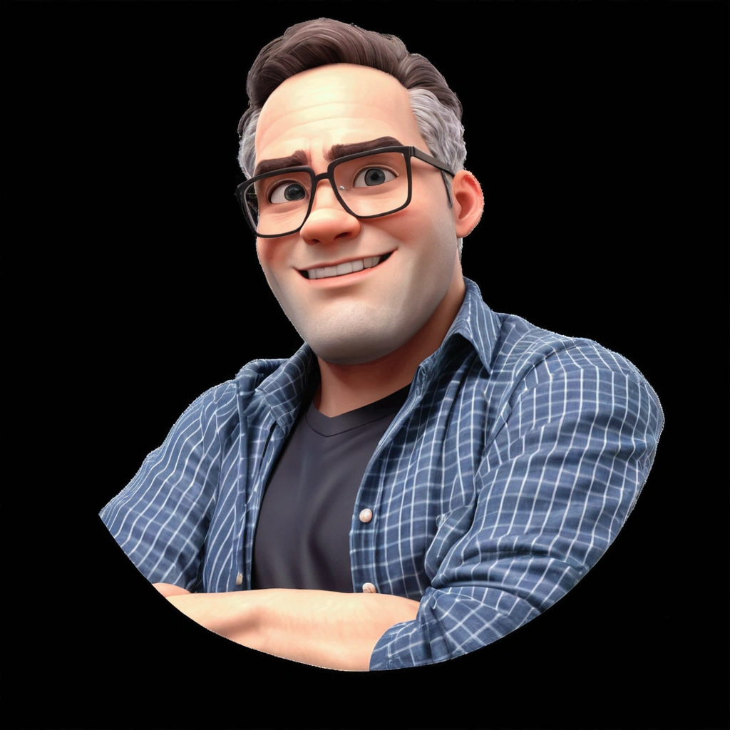 from the image create a character with a scientist style coat