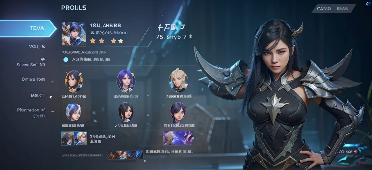 Real-world realistic 8K MLBB profiles