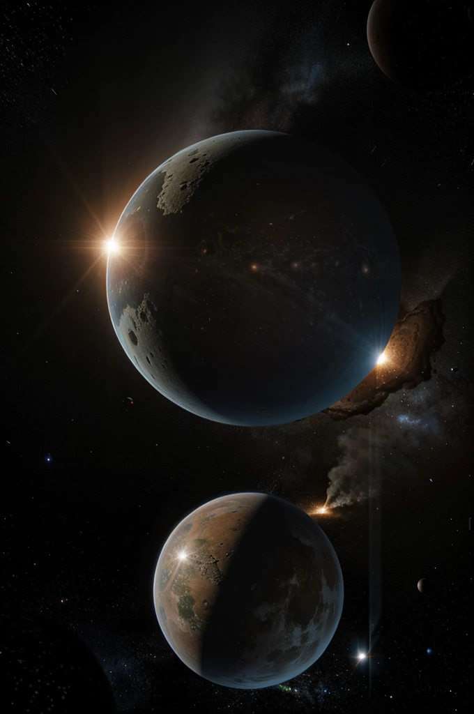 Birth of a new planet in the Central Universe