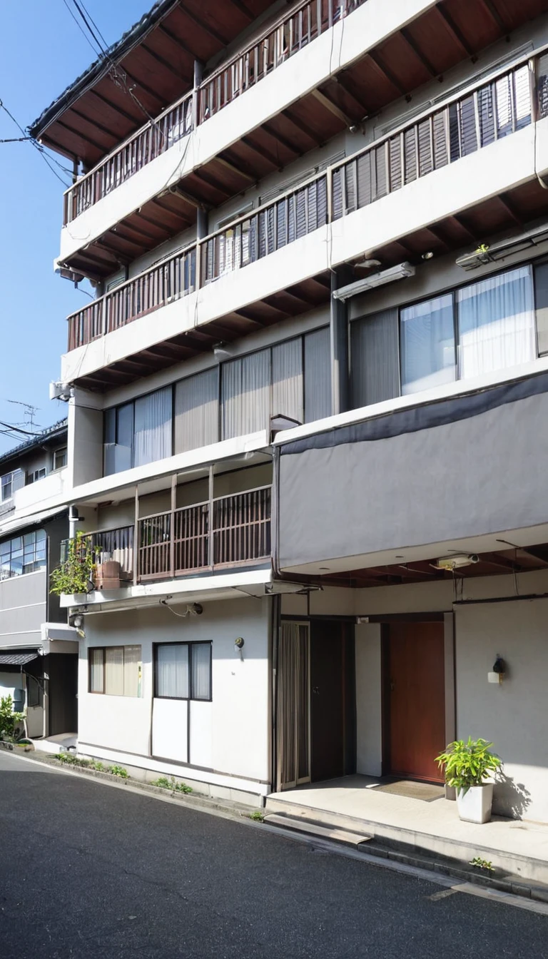 Exterior of the apartment、