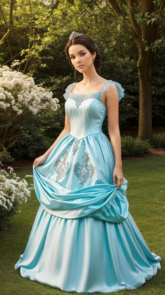 Princess dress with geourges model