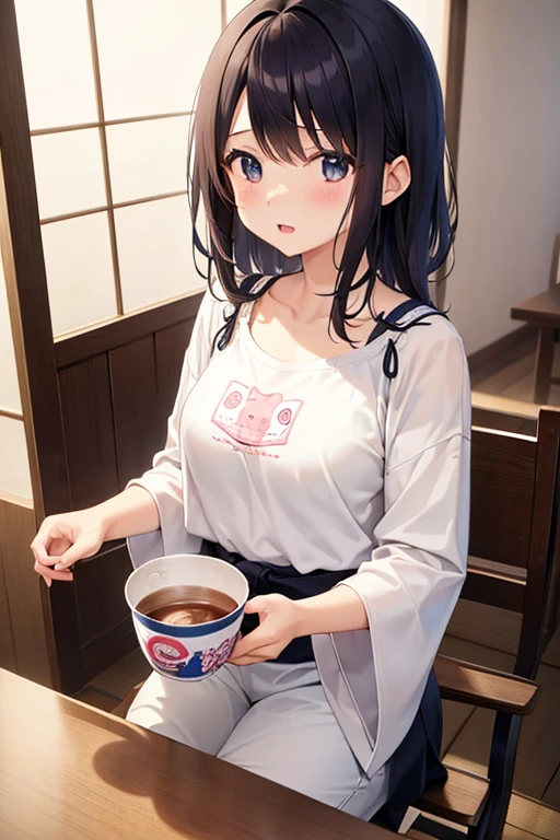 Japanese、cute、girl、A grown-up 12-year-old、A Cup、Clothing that emphasizes breasts