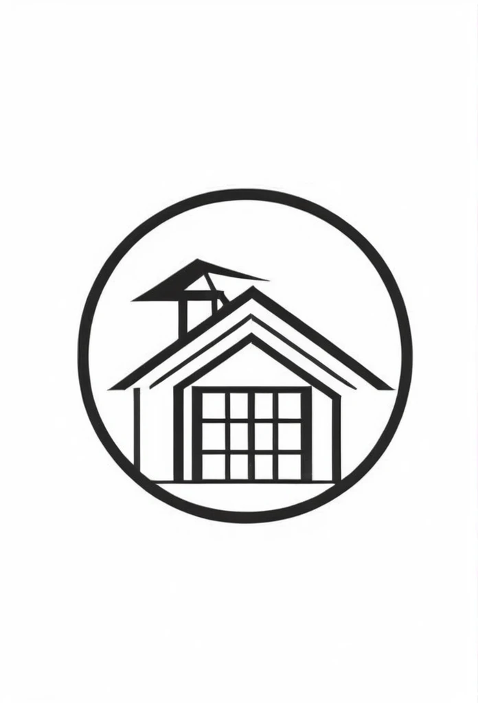 a stylish logo for the construction industry
A square garage logo next to a Japanese one-story house
Pretty cool
chic and modern design
A logo with a cool Japanese-style square garage in a circle-shaped logo
White background