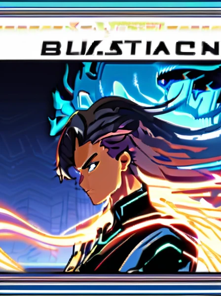 detailed plain book cover with title/subtitle/author names, The cover showcases a futuristic cityscape of AstroNexus with towering buildings and neon lights under a starry night sky. In the center, Xavier Blaise stands in a ready-to-fight pose, his face showing determination and courage, with his hair flowing and dressed in futuristic attire. Surrounding his hand, fiery star energy from his martial spirit, Blazing Starfire, flickers vividly, adding a dynamic and powerful visual effect. Silhouettes of friends and allies appear in the background, along with a small Imperial emblem to hint at the world's setting. The main visual elements are centered, creating a balanced composition., --v 6 --stylize 100 --ar 10:16 --seed 1027612882