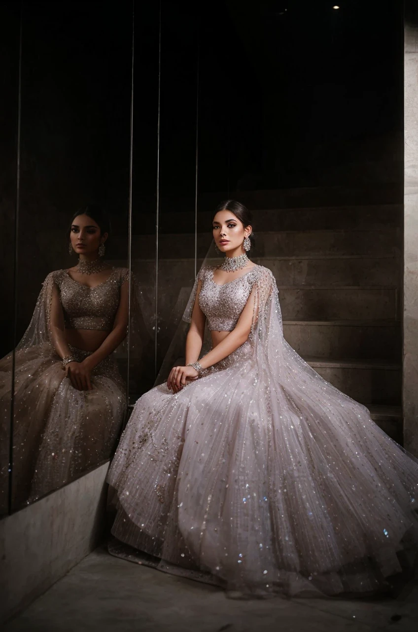 Fashion dresses with beautiful girl