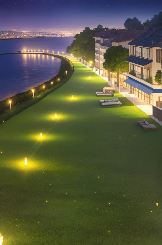 night,field,Realistic,Seaside terrace,8K Ultra HD, Digital SLR, Party Venue,