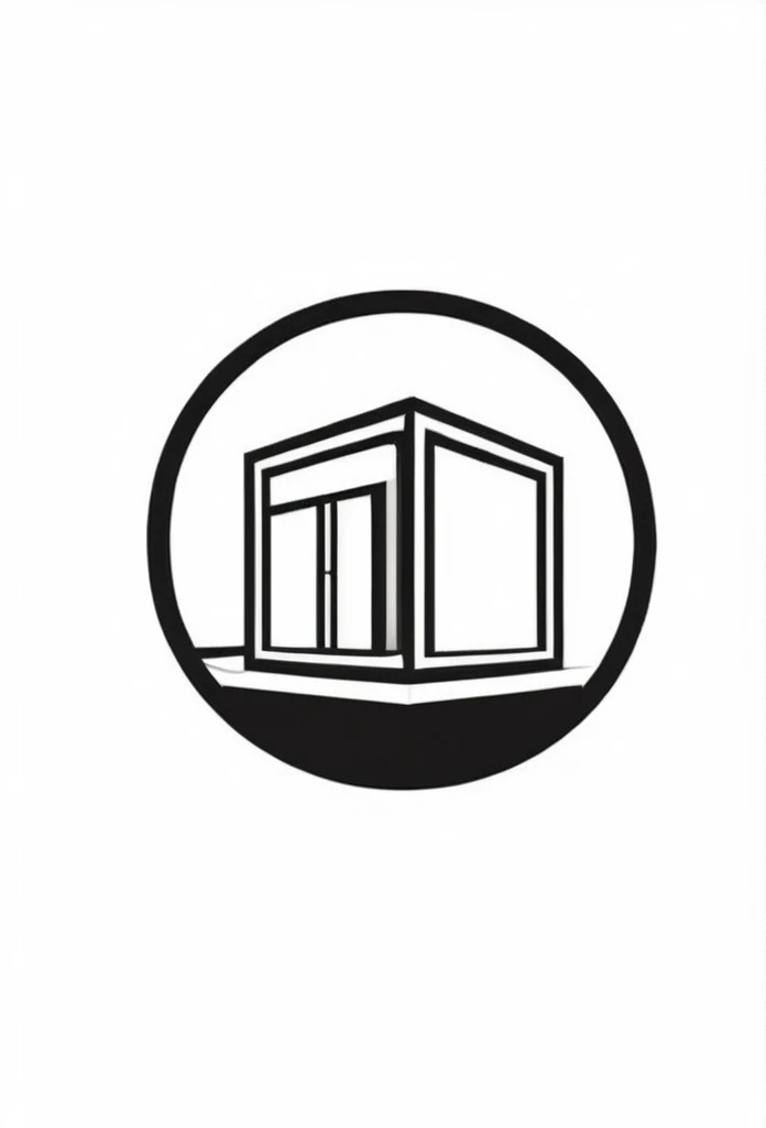 a stylish logo for the construction industry
Logo of a square container that is long next to a Japanese one-story house
Pretty cool
chic and modern design
A logo with a cool Japanese-style square container drawn inside a circle-shaped logo
The logo is monotone in black and white
White background