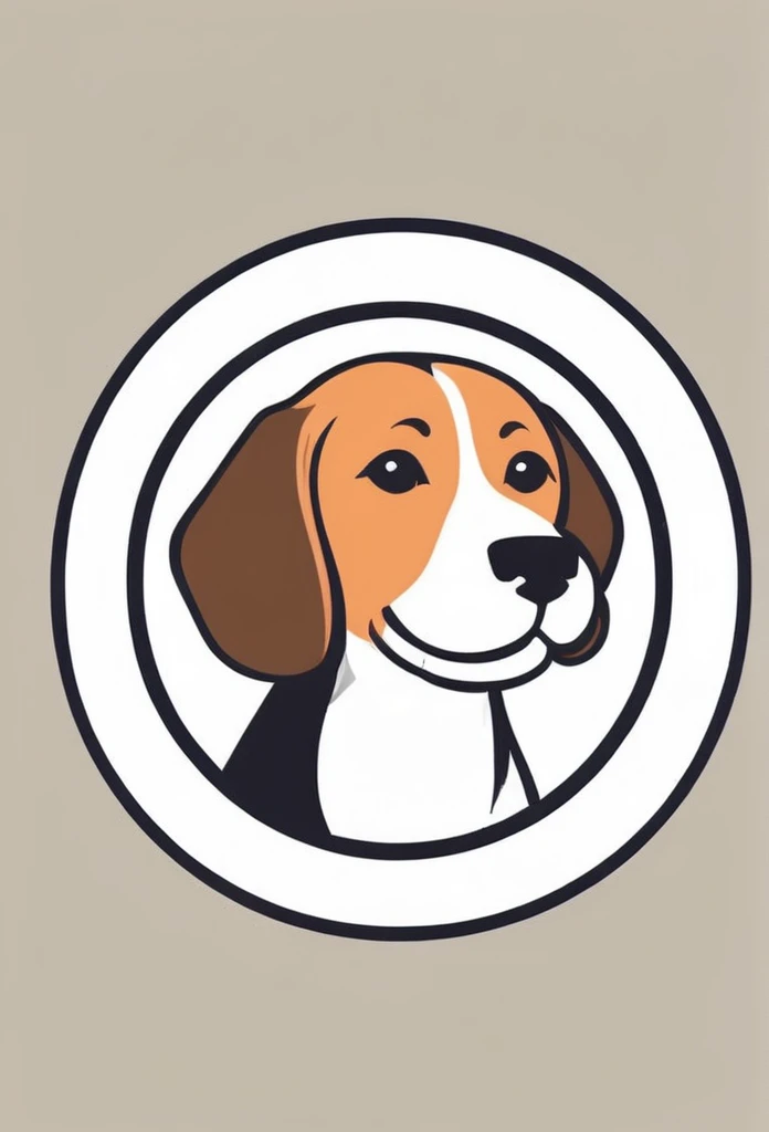 White background

Cute, the beagle is sticking out his tongue and laughing,
There's a coffee cup on the beagle's head
I'm on board.
a playful and cute logo

Beagles and Coffee Cups

A stylish logo for a dog cafe

Inside the circle logo, a cute beagle smiling with its tongue sticking out

a stylish coffee cup

Happy Logo
Cute Logo

chic and modern design

The logo uses only orange, white and black