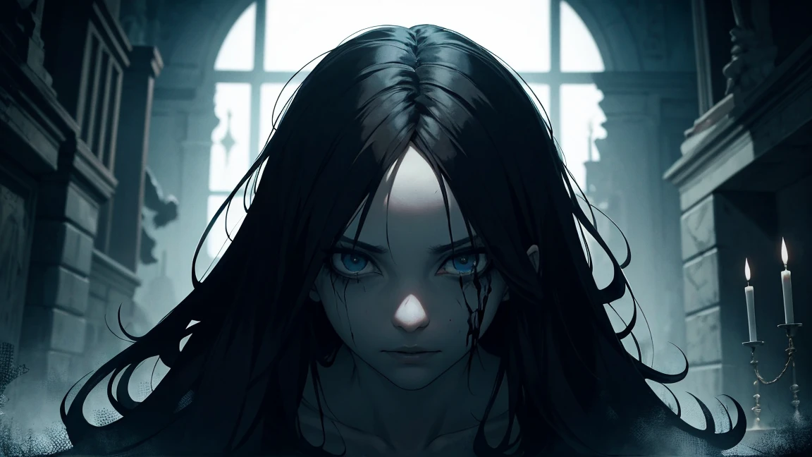 A killer:
highres, realistic, detailed portrait, intense eyes, sinister expression, dark atmosphere, eerie lighting, sharp focus, horror theme, menacing, bloodstained knife, chilling background, suspenseful mood, mysterious figure, sinister shadows, macabre scene, tense and thrilling, fear-inducing, psychological suspense, dramatic storytelling, hauntingly beautiful, twisted and distorted features, eerie ambiance, disturbing and unsettling, hair-raising, bone-chilling, heart-pounding, gripping, nightmarish, pulse-pounding, spine-tingling.