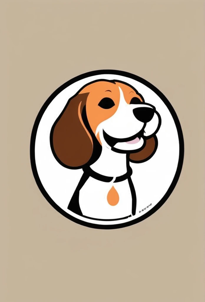 White background
ビーグルの頭の上にコーヒーカップ
Cute, the beagle is sticking out his tongue and laughing,
There's a coffee cup on the beagle's head
I'm on board.
a playful and cute logo
Beagles and Coffee Cups
A stylish logo for a dog cafe
Inside the circle logo, a cute beagle smiling with its tongue sticking out
a stylish coffee cup
Happy Logo
Cute Logo
chic and modern design
The logo uses only orange, white and black
