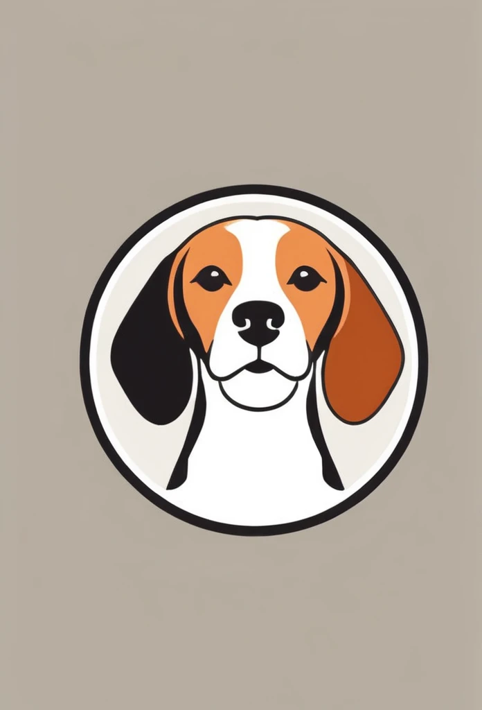 White background Coffee cup on the head of a beagle. The beagle's collar has a coffee cup cafe mark printed on it. Cute, the beagle is sticking out his tongue and laughing,
There's a coffee cup on the beagle's head
I'm on board.
a playful and cute logo
Beagles and Coffee Cups
A stylish logo for a dog cafe
Inside the circle logo, a cute beagle smiling with its tongue sticking out
a stylish coffee cup
Happy Logo
Cute Logo
chic and modern design
The logo uses only orange, white and black
