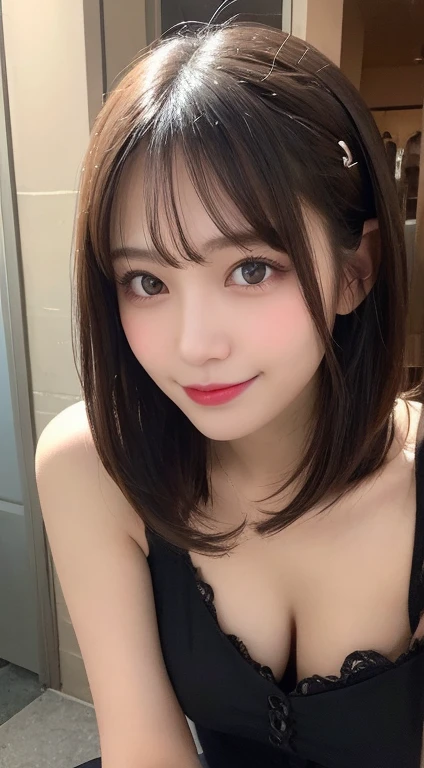 Tabletop, Highest quality, shape, Very detailed, finely, High resolution, 8k wallpaper, 完璧なダイナミックな構shape, Beautiful and exquisite,ランダムなcute髪,,Natural color lip, Bold sexy pose,smile、20-year-old girl、cute、Looking into the camera,Always blur the background,Perfect and beautiful face,Slim face and figure,Big eyes、Putting on gal makeup,Small face,Shooting from below、Blurred Background,Elegant feminine face、smile、Actual Photos、Adult ta Fashion、Change pose randomly、Randomly change the shooting angle and position、Summer fashion for women、Disheveled Hair、original、
