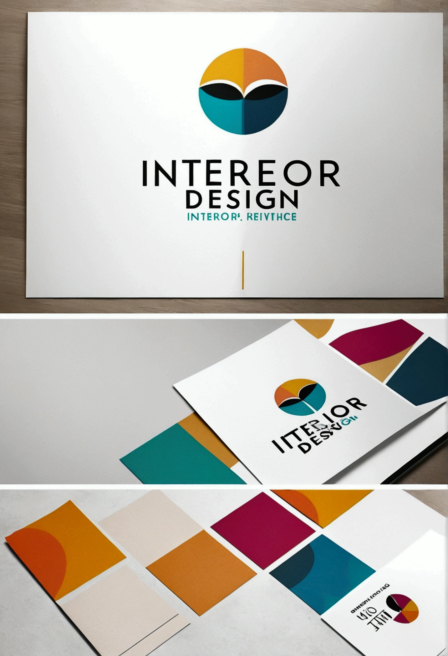 create a logo for interior design