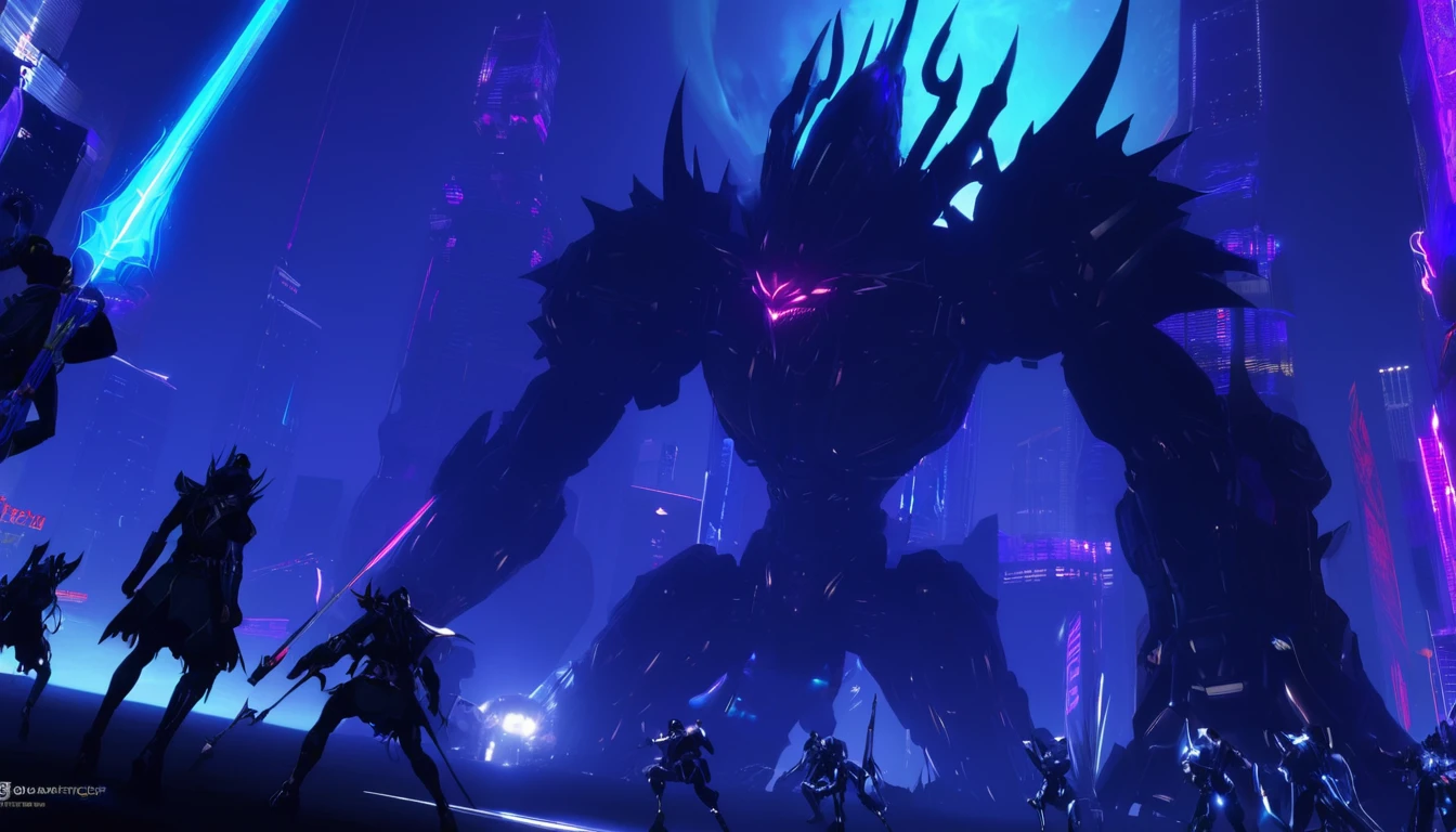 Guild Dungeon、Unrivaled Alone、Eliminate hordes of enemies、cyber punk