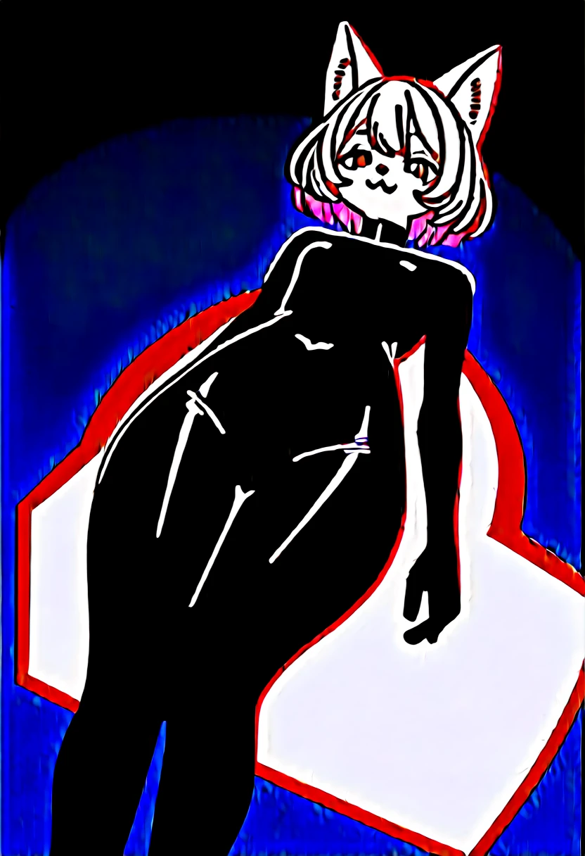 Highest quality, Highest quality, High quality illustrations, masterpiece, Ultra-high resolution, Detailed Background, Games Room, Absurd, Perfect Anatomy, performance, Good lighting, Shadows in the movies(kemono, Furry Personifi猫ion), Rubber suit, latex, neon, neonライト, neonカラー, Mech Suit, Bodysuits