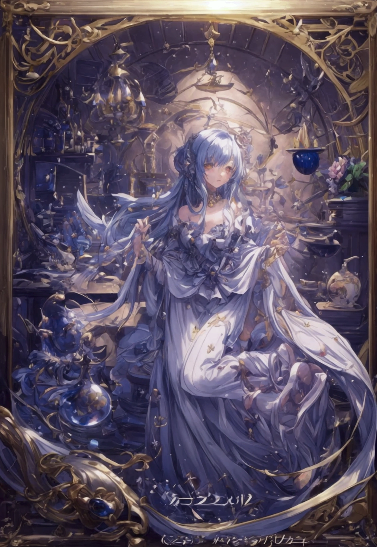 Clown、moonlight、Moonlit Night、Fantasy、mysteriouasterpiece、Perfect Art、Award-winning works