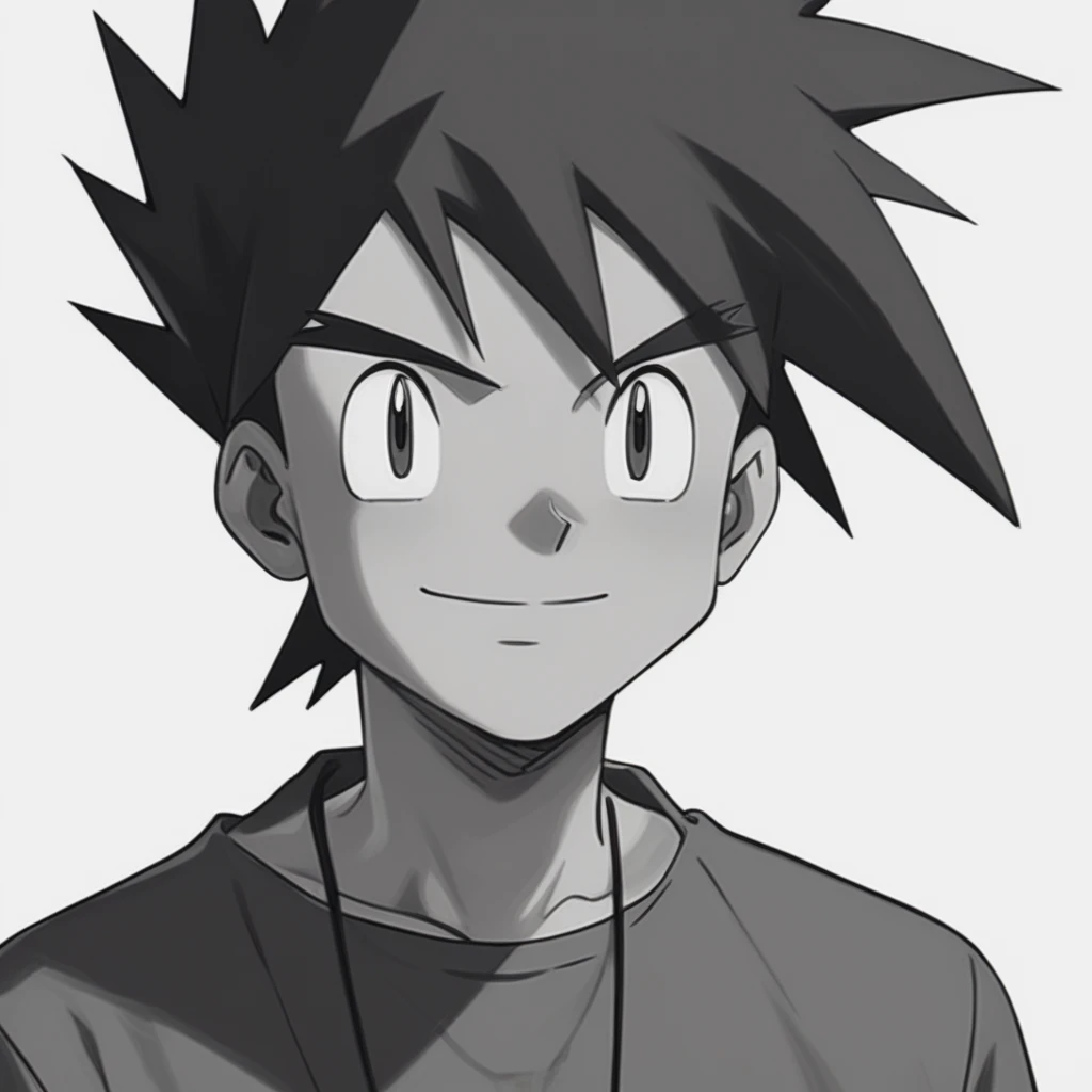 gary oak wearing sinnohoutfit