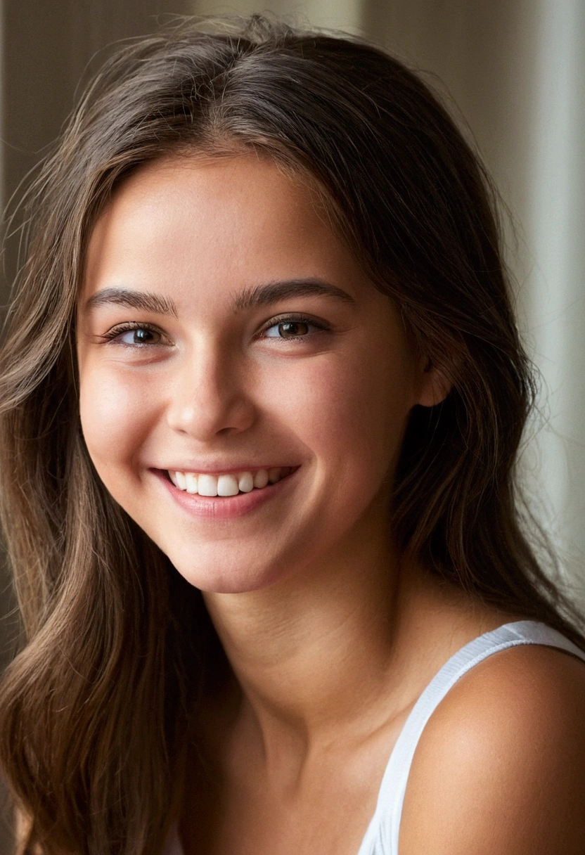 girl,Provocative viewpoint,Grin