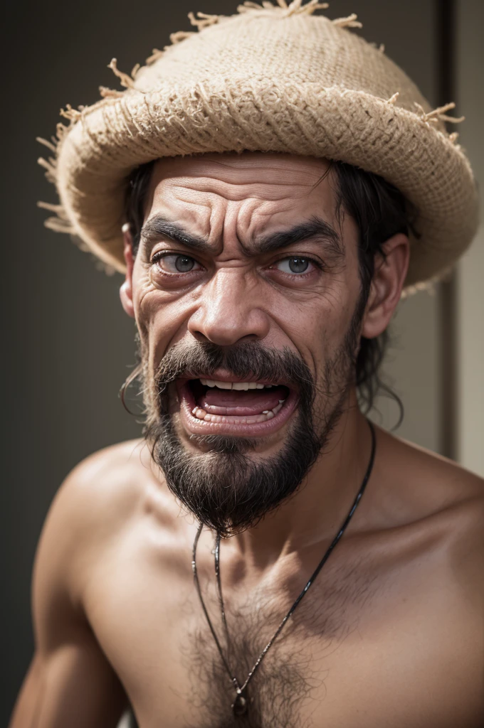 Creates for me the image of a very ugly being, the ugliest