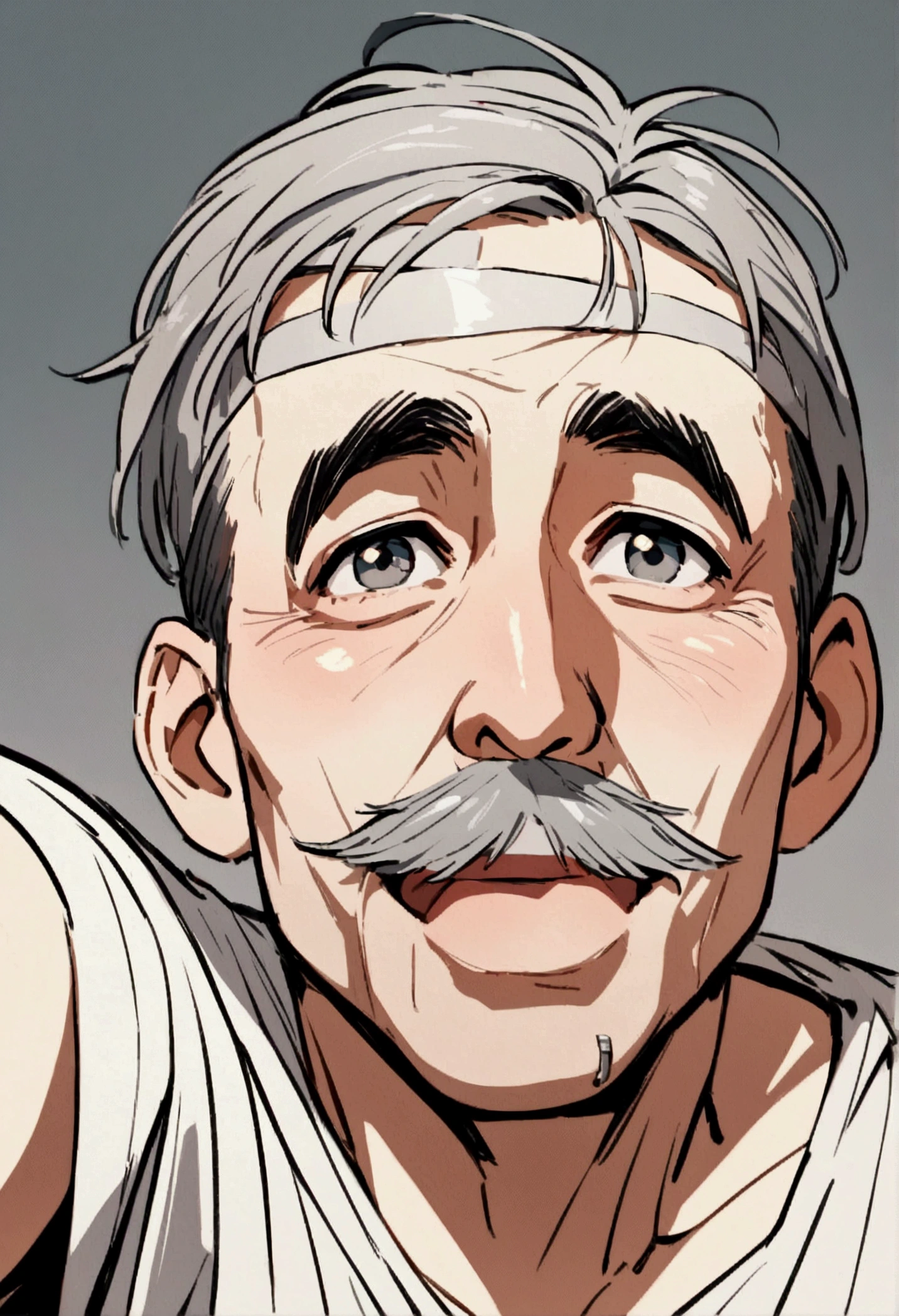 A silver Rolex glints on his wrist as Roberto raises a crystal tumbler to his lips, ice clinking softly against the glass. His salt-and-pepper beard, meticulously trimmed, accentuates the sharp angles of his jaw. Dark eyes, deep-set and intense, survey the room with a predatory gleam. At 53, he exudes power and magnetism.
His tailored Italian suit hugs his lean frame, hinting at a body kept fit through regular tennis matches and discreet liaisons. A faint whiff of expensive cologne – notes of bergamot and sandalwood – lingers in his wake. His voice, when he speaks, is a low, accented purr that sends shivers down spines.
Roberto's fingers, long and dexterous, drum lightly on the mahogany bar. A gold wedding band sits snugly on his left hand – a token he wears with practiced nonchalance, more accessory than commitment.

masterpiece,score_9,score_8_up,score_7_up,,8k