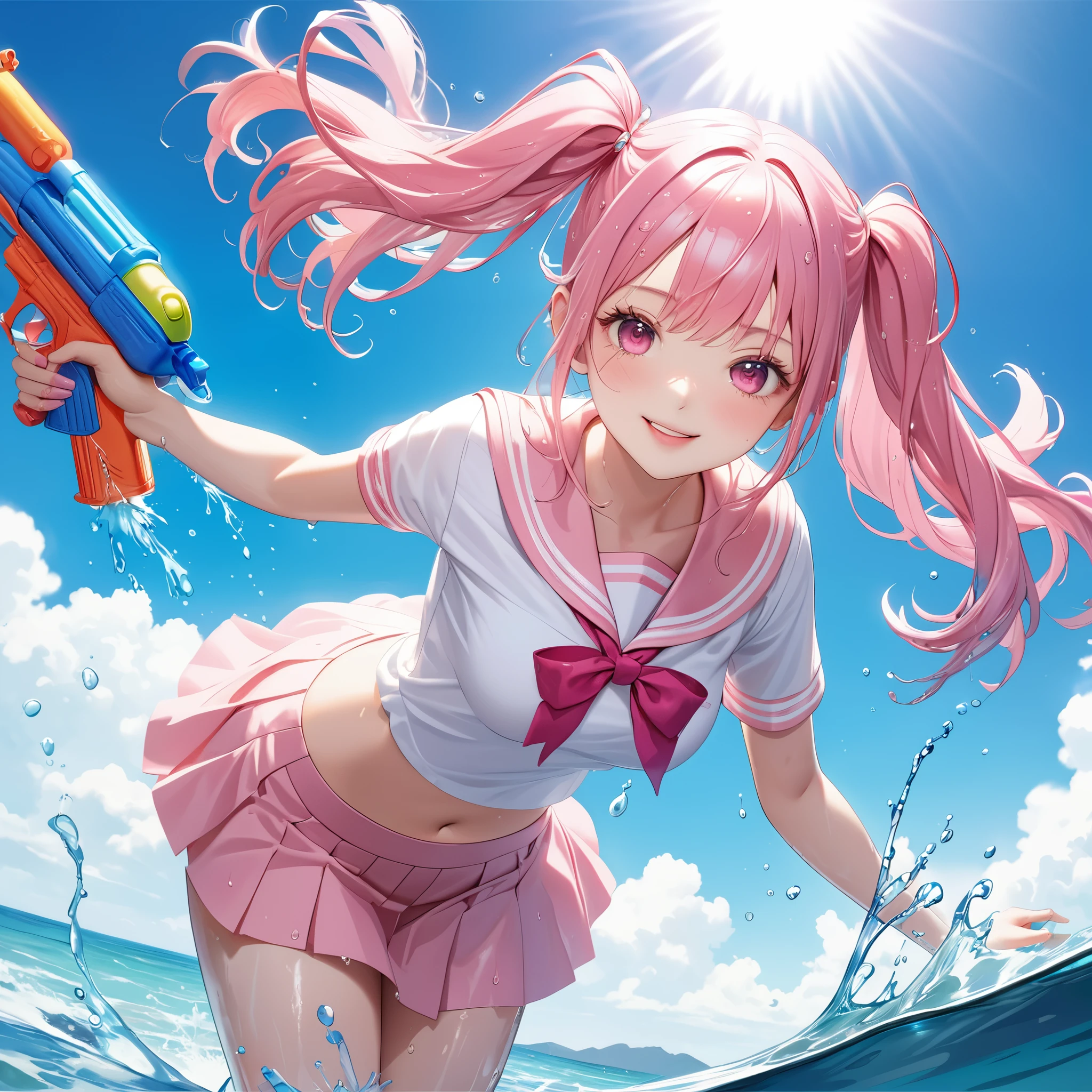 adolable,Pink sailor suit