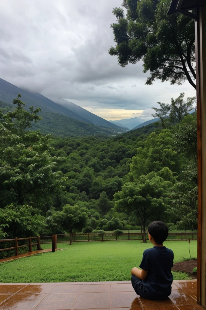 Zukuna watching how it rains 