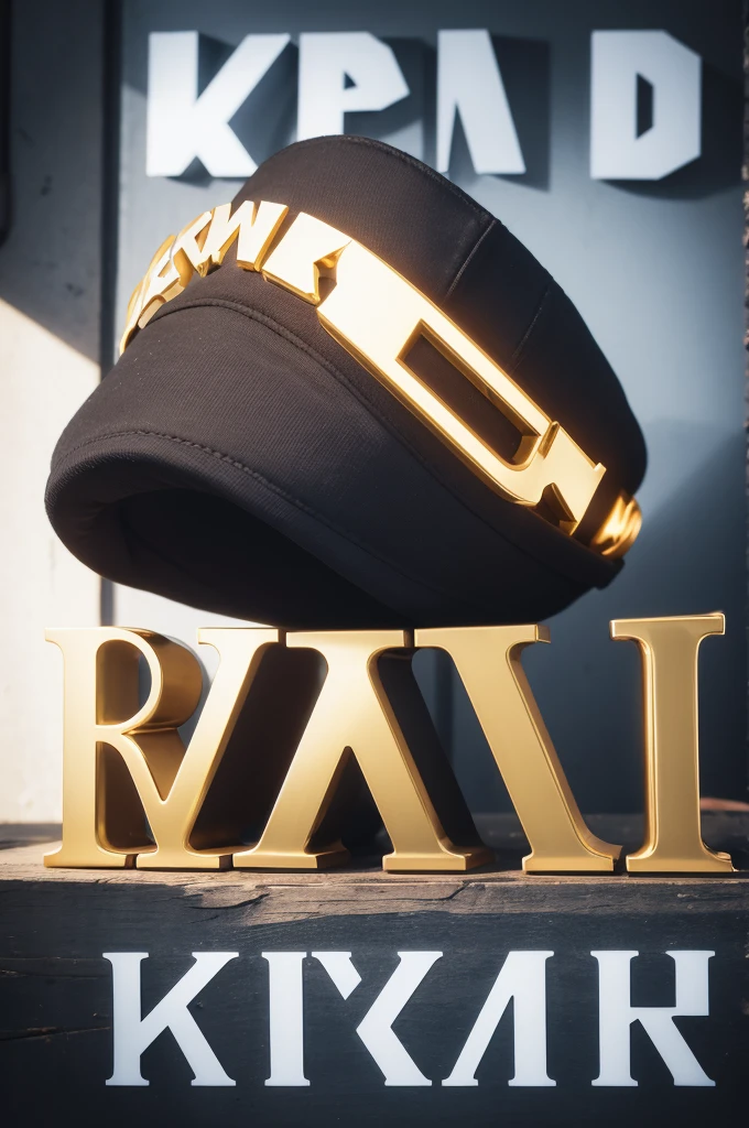 Create a logo with the letters KN