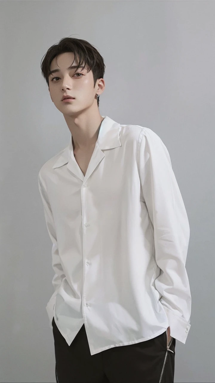 Jungkook 21 years old, defined body. 
