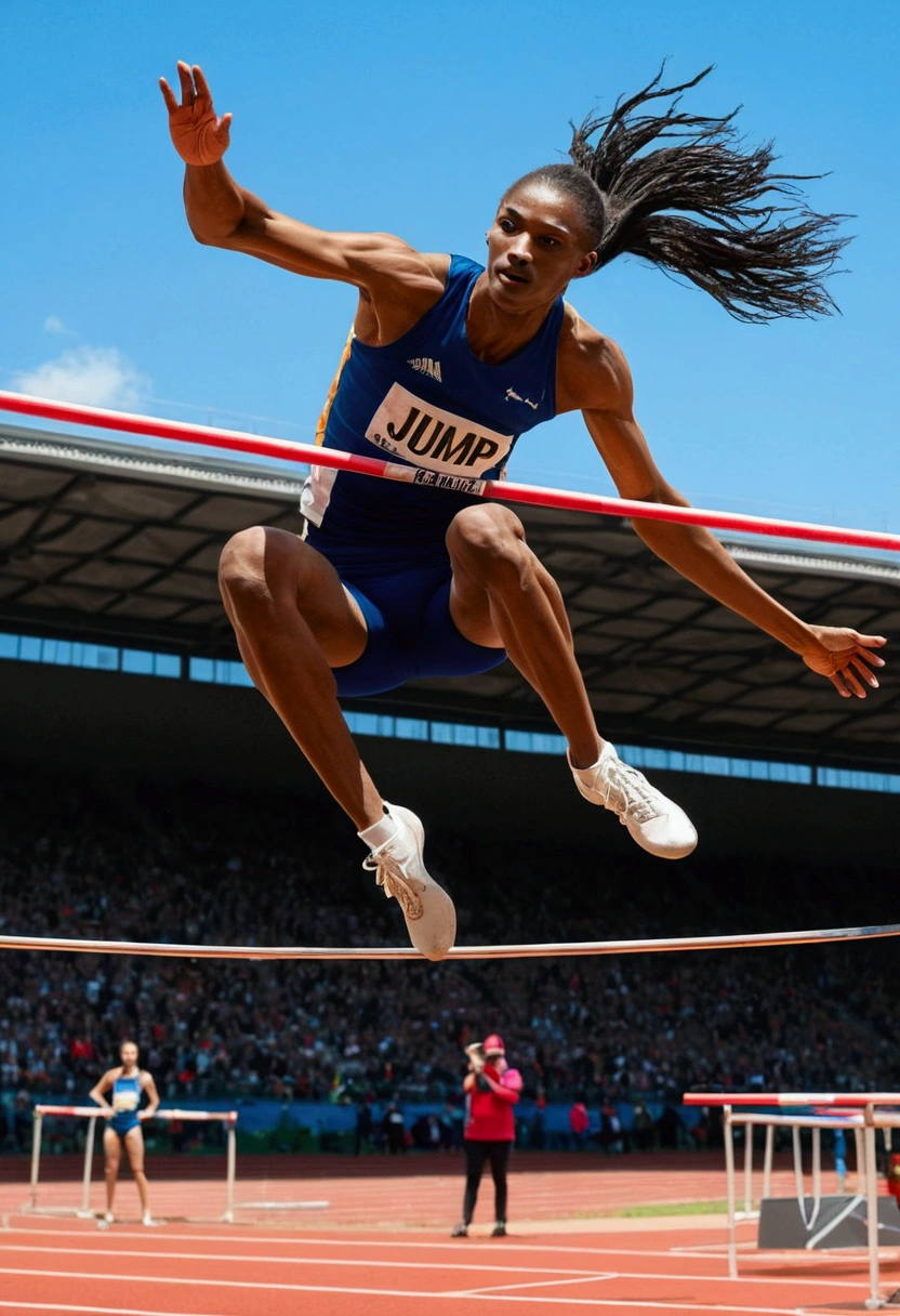 Image of a high jump