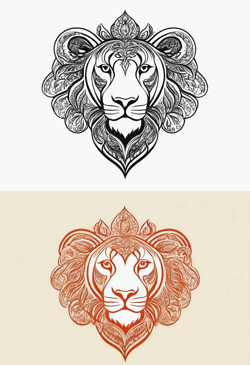 create logo brand unque