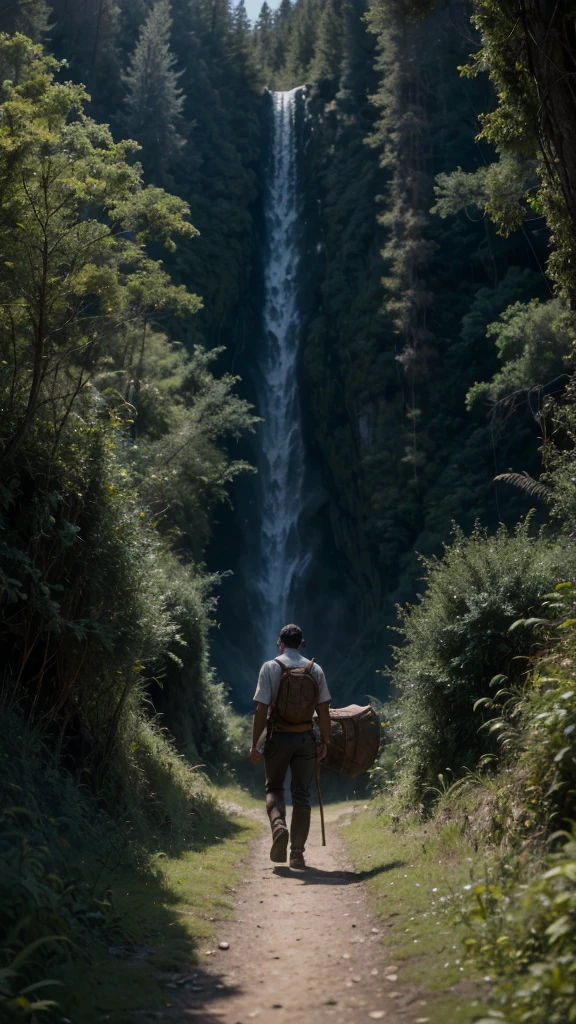 Jorge, a determined young man from a remote village, decides to leave his family behind to seek his fortune in gold mining in the Valley. Guided by dreams of grandeur and ancient stories of hidden riches, he faces a dangerous journey through wild forests and unforgiving mountains. Upon arrival, is welcomed by the mysterious Mr.. mendes, the mining boss, whose promises of wealth soon turn out to be fragile. As Jorge delves into the hard and challenging work, he uncovers dark secrets and intrigues that threaten his determination and confidence. Amidst the shine of gold and the darkness of lies, Jorge must find the courage to face the unknown and discover his true path in the search for fortune and redemption.