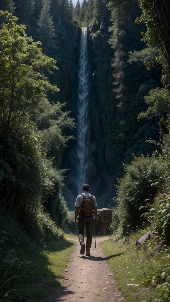Jorge, a determined young man from a remote village, decides to leave his family behind to seek his fortune in gold mining in the Valley. Guided by dreams of grandeur and ancient stories of hidden riches, he faces a dangerous journey through wild forests and unforgiving mountains. Upon arrival, is welcomed by the mysterious Mr.. mendes, the mining boss, whose promises of wealth soon turn out to be fragile. As Jorge delves into the hard and challenging work, he uncovers dark secrets and intrigues that threaten his determination and confidence. Amidst the shine of gold and the darkness of lies, Jorge must find the courage to face the unknown and discover his true path in the search for fortune and redemption.