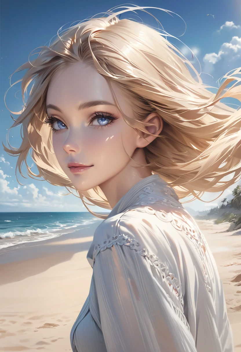 a portrait of a bride surfing the waves, on a sunny day in ocean, an exotic beautiful bride, ((anatomically correct: 1.5)) ultra detailed face, dynamic hair color, dynamic hair style, dynamic skin complexion, (best detailed face: 1.5), busty wearing intricate, elegant bride's dress, glamour bride dress, barefoot, she is surfing an (surf board: 1.3) she surfs a massive wave, sunny day, sun rays, some clouds, wavy ocean background, vibrant, Ultra-high resolution, High Contrast, (masterpiece:1.5), highest quality, Best aesthetics), best details, best quality, highres, 16k, (ultra detailed: 1.5), masterpiece, best quality, (extremely detailed) RAW, (ultra details, Masterpiece, best quality), sexy wedding dress, Cinematic Hollywood Film