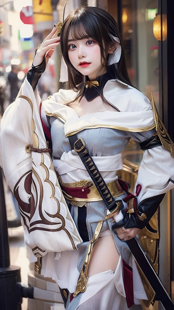the original god、Lord Angel God of Beauty Cosplay with Short Neckline