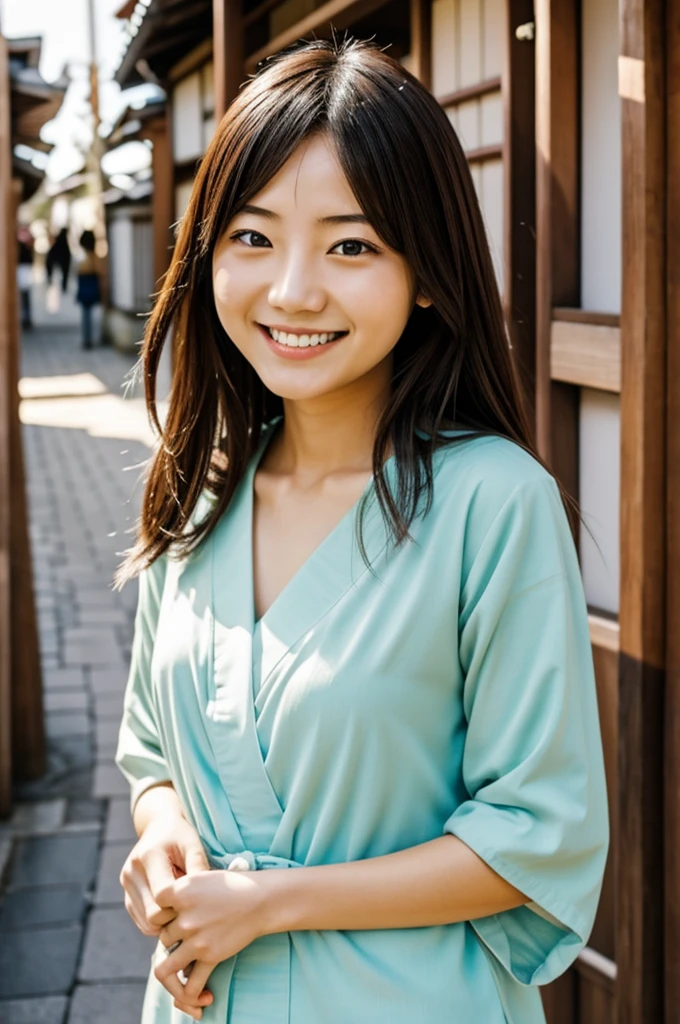 Japanese smile girl