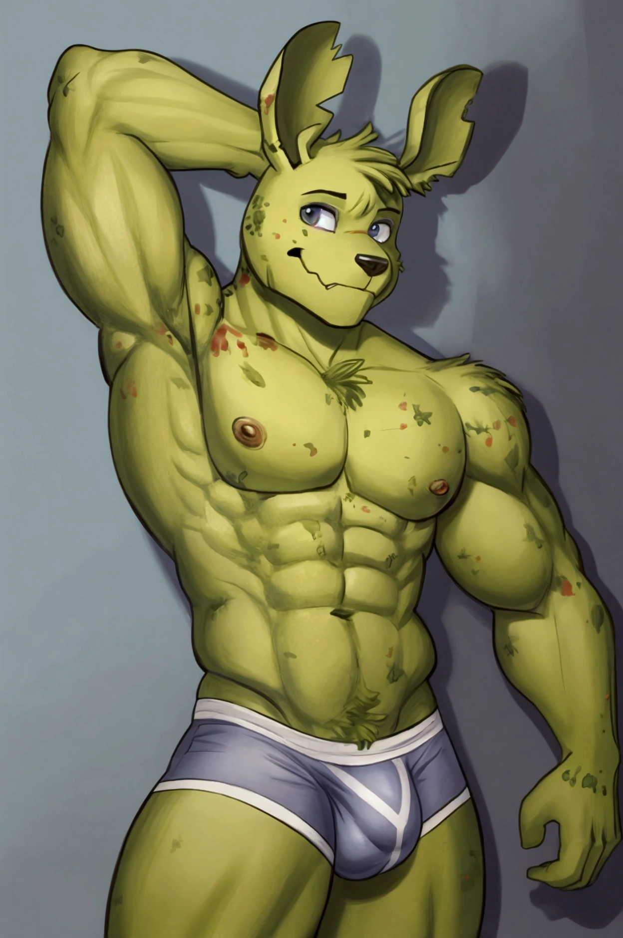 Male Springtrap big bulge 