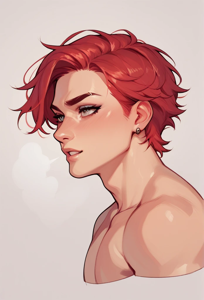 boy, Red-Haired, hairless 