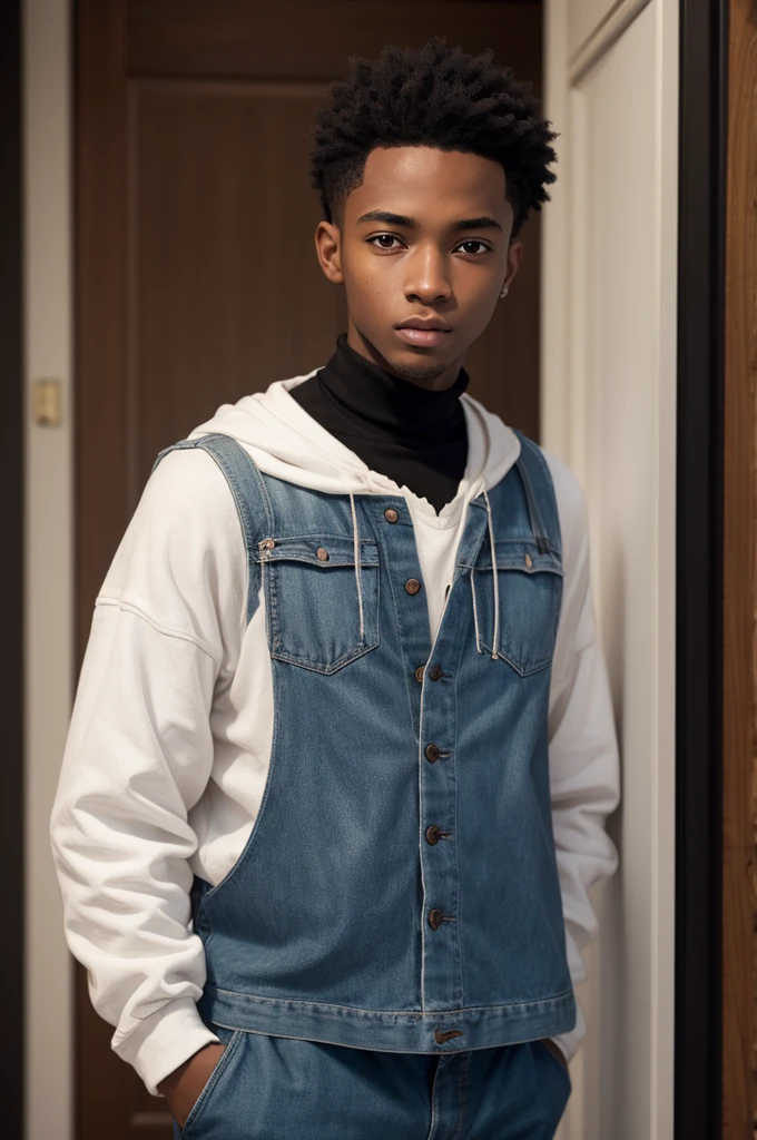 young black man