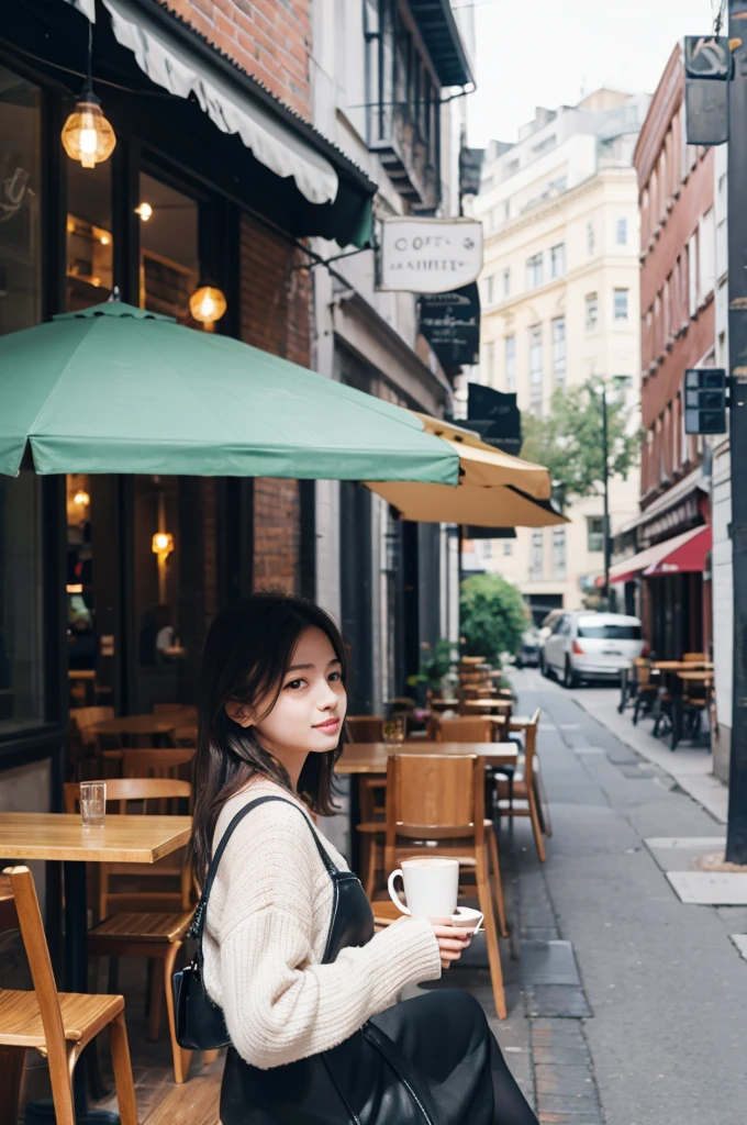Cafe with her