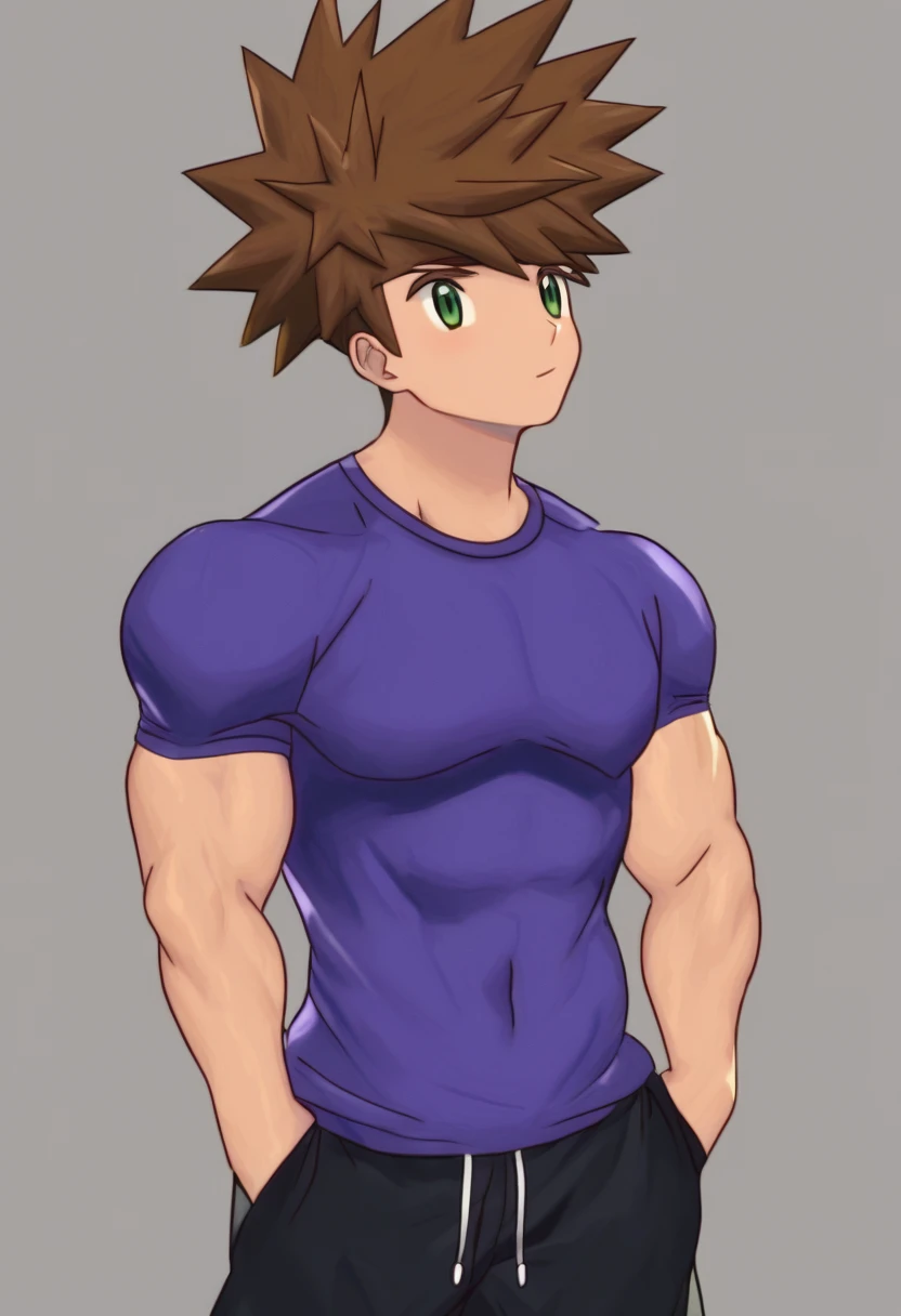 gary oak wearing sinnohoutfit