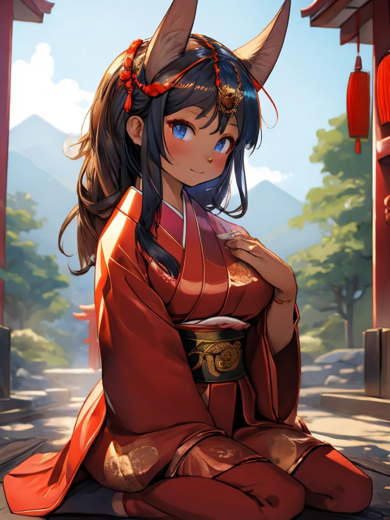 Horny girl japanese shrine costume add_detail