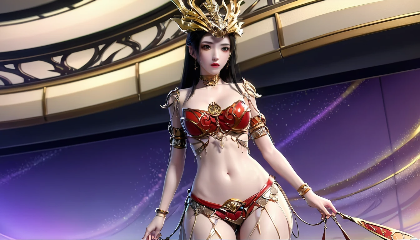 butt), (bedroom), (Sexy Girls), masterpiece, best quality, 1 girl, Bangs, blush, Chest, clavicle, Eyebrows visible through hair, (Gradient purple gold hair), Jewelry, Long hair, Looking at the audience, Bright Eyes, ring, (solitary), illustration, fashionable, miss, Strike a pose, background, element, confident, Express, Accessories, majestic, striking, key point, Dynamic poses, ((plump)), (black))Woman in transparent dress,Viewer,(((Full breasts, Keeley University))),Slim waist,(Navel exposed,Bare waist), Long hair, extreme detailed details, Detailed fantasy art, Stunning character art, Beautiful and exquisite character art, Beautiful transparent dress, Very detailed, Large Breasts，饱满Chest，Golden ratio figure，Perfect body，Ultra wide-angle shooting，Full body shot，Body close-up，Full body shot，Wearing a pleated tulle skirt，柔和动漫illustration, 柔和的深色background，Fujifilm XT3 Clear focus, f 5.6, High Detail, Clear focus, Dramatic, (Wearing openwork clothing), (Looking at the audience:1.8), (Natural light), (Tempting)translucent, Good velvet quality, Compared, Divine Light,, Silver hair, 天空background, Absolute Strength,Female angels，Girl in sexy silk,，Large Breasts，饱满Chest，Golden ratio figure，Perfect body，Ultra wide-angle shooting，Full body shot，Body close-up，Full body shot， Wearing a tulle dress, Model shooting style, Large Breasts，饱满Chest，Golden ratio figure，Perfect body，(Extremely detailed CG 8k wallpaper unit), The most beautiful artistic photos in the world, , 8K Ultra HD, ) on the beach，Lazy gesture，Charming and seductive expression，best quality,masterpiece,Ultra-high resolution,(Practical:1.4),original photo,Ultra-high resolution